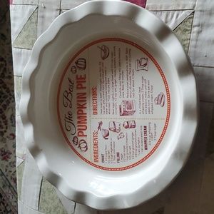 The best pumpkin pie plate
